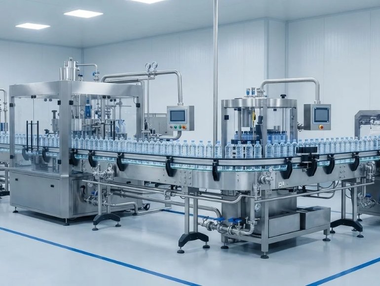 Automatic Bottle Filling Machine